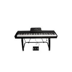 ZIMMER - Piano Digital Portable Negro ZIM-800-BK