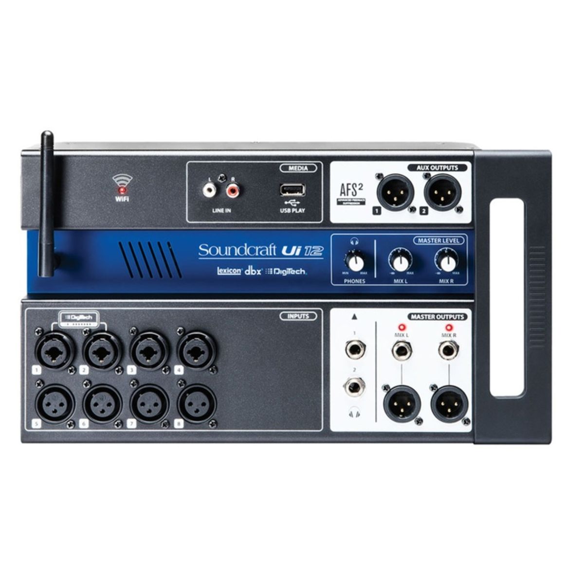 SOUNDCRAFT - CONSOLA DIGITAL SOUNDCRAFT UI12 SOUNDCRAFT