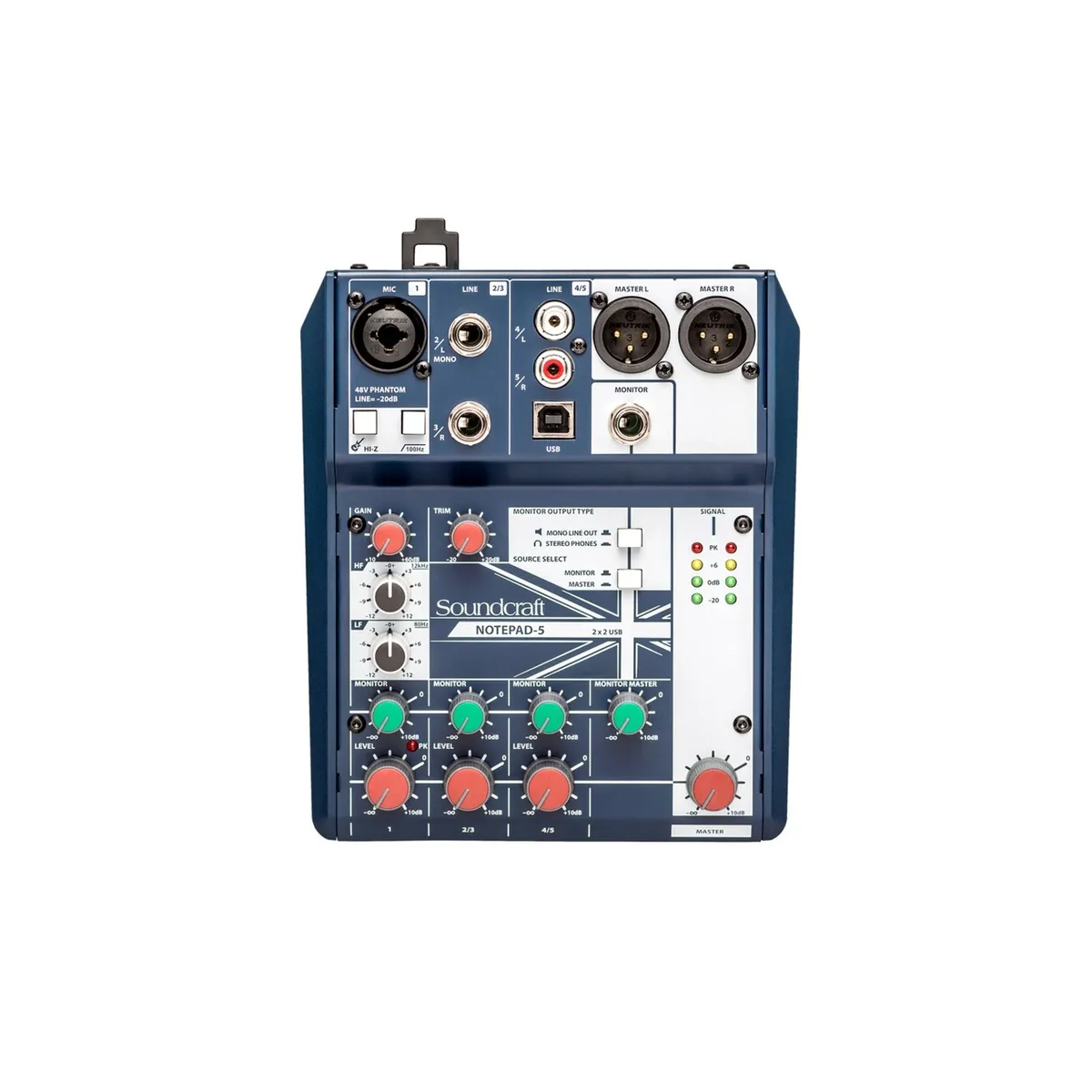 SOUNDCRAFT - CONSOLA CON INTERFAZ USB SOUNDCRAFT NOTEPAD 5 SOUNDCRAFT