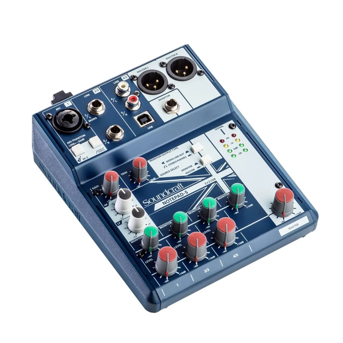 SOUNDCRAFT - CONSOLA CON INTERFAZ USB SOUNDCRAFT NOTEPAD 5 SOUNDCRAFT