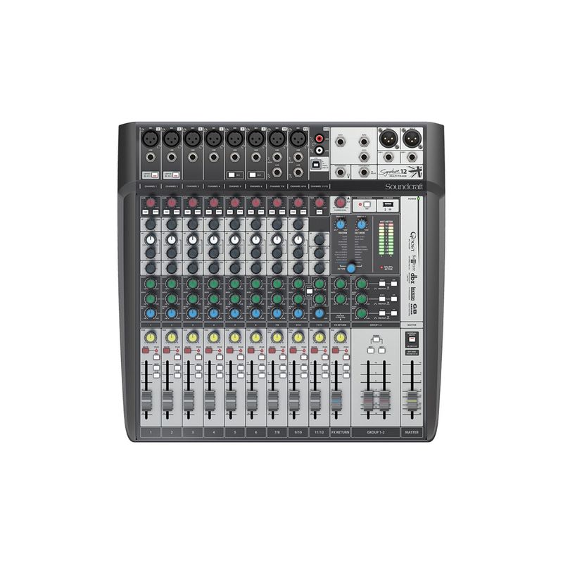 SOUNDCRAFT - CONSOLA ANALOGA SOUDCRAFT SIGNATURE 12 MTK SOUNDCRAFT