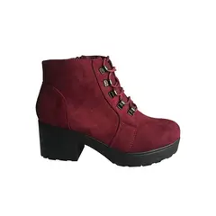 TODOPIEL - Botin Mujer Burdeo