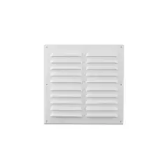 DVP - Celosía Ventilación Pvc Plana 23x23cm Blanco 50un - Blanco