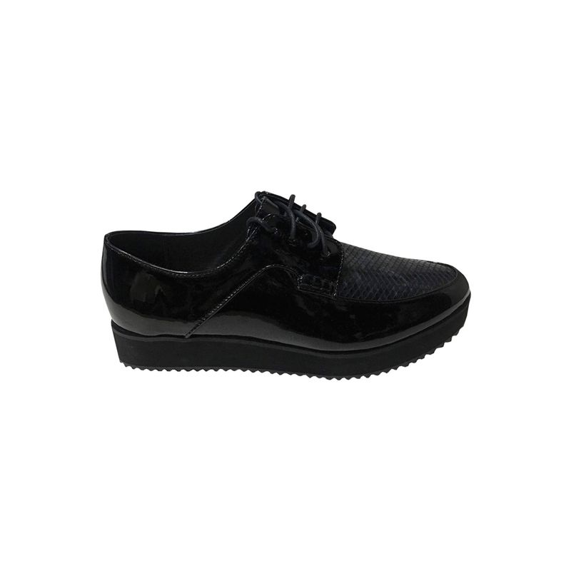 TODOPIEL - Mocasin Mujer Negro Todopiel