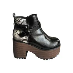 TODOPIEL - Botin Mujer Negro