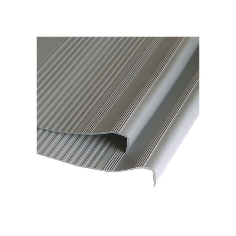 DVP - Grada Estriada Escalera PVC 0,5x3,0 mts Gris DVP