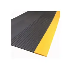 DVP - Grada Escalera Seguridad Pvc 0,5x1,2 Mts Negro Amarillo