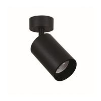 Foco Spotlight Sobrepuesto Cielo O Muro 1xGU-10 Negro W