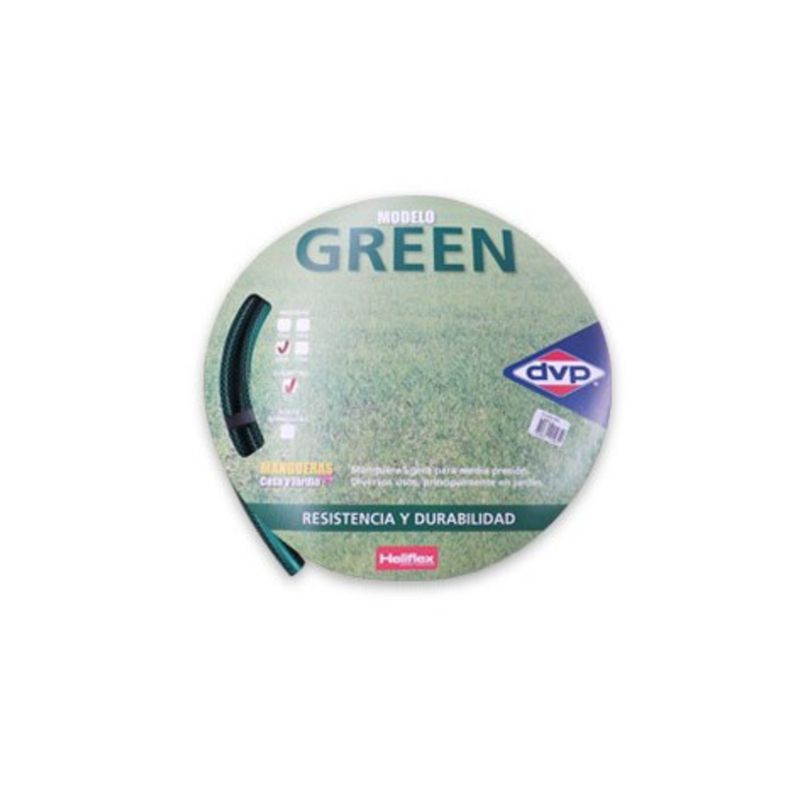 DVP - Manguera PVC Malla 3/4'' 50 metros Verde Oscuro Dvp