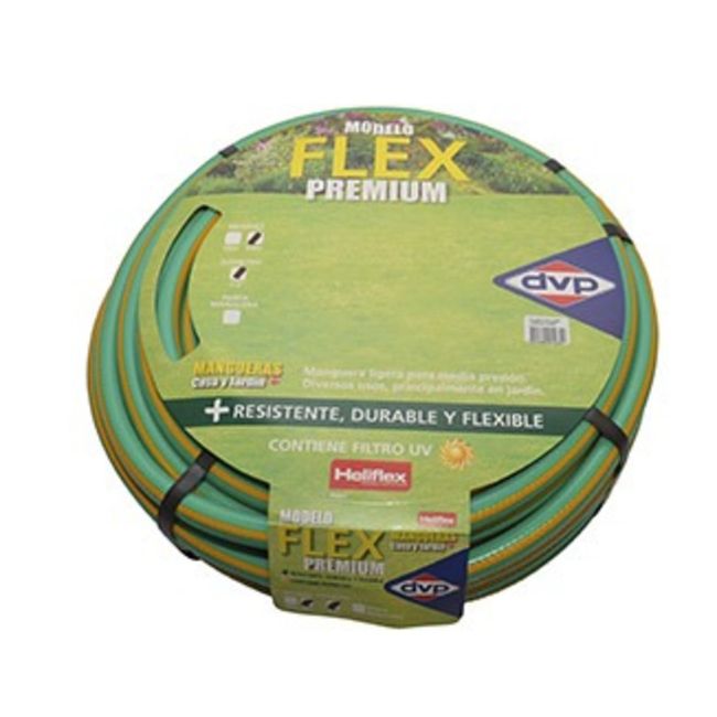 DVP - Manguera Pvc Malla 1'' 50 Metros Verde Claro Dvp