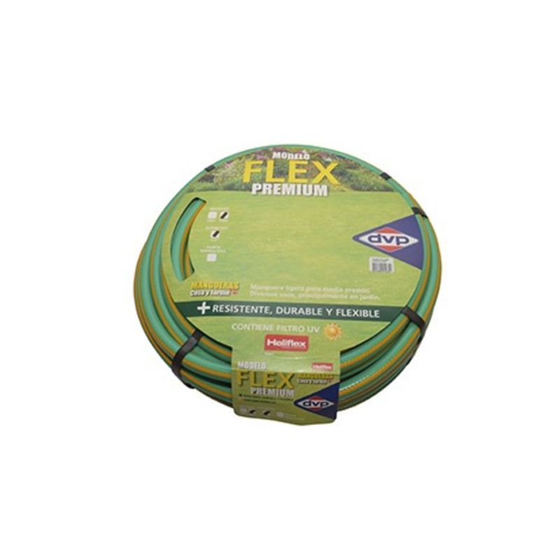 DVP - Manguera PVC Malla 1'' 50 metros Verde Claro Dvp