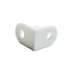 DVP - Escuadra Econ. 20x20 Mm Blanco Bolsa 100 Un