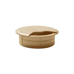 DVP - Pasacable Redondo Beige Bolsa 10 Un