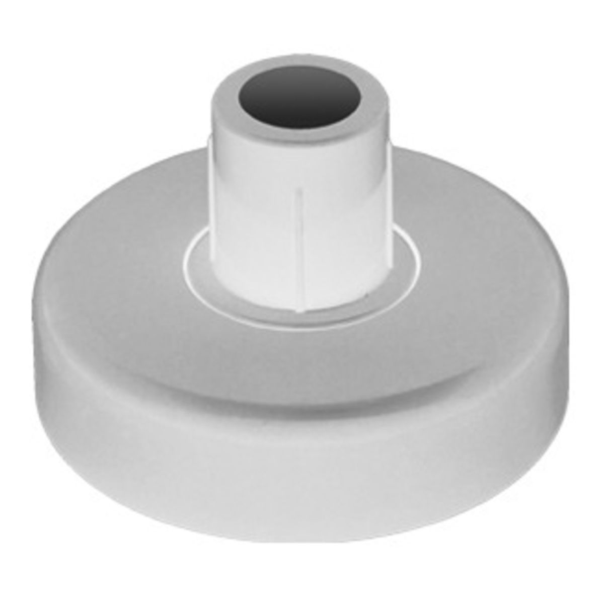 DVP - Soporte Barra Redondo 3/4 Blanco 1 Un Dvp