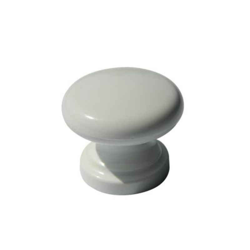 DVP - Perilla Euro 32 Mm Blanco Bolsa 20 Un