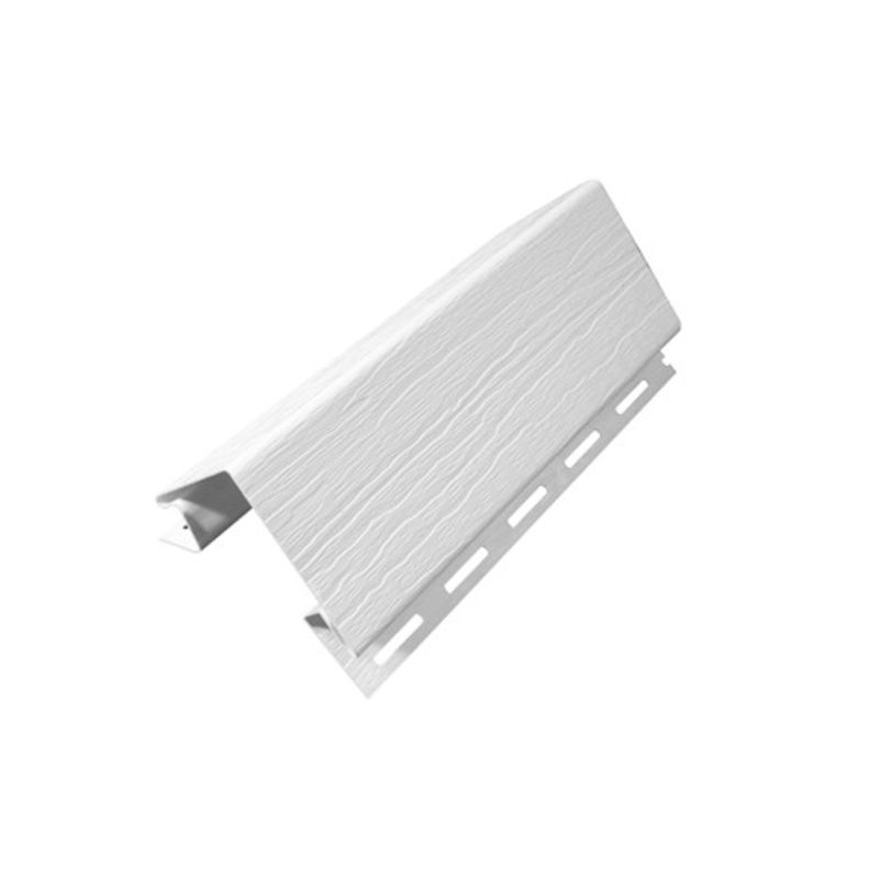 DVP - Esquinero Exterior Siding Pvc 80mm Blanco 3mts Dvp