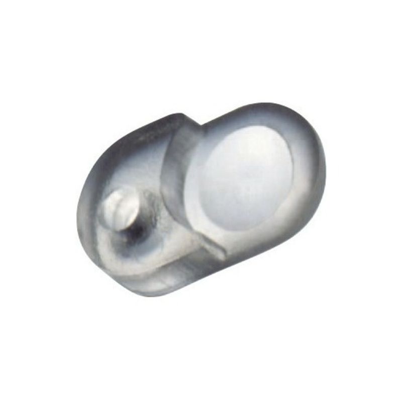 DVP - Soporte P/vidrio 4 Mm Trans Bolsa 500 Un