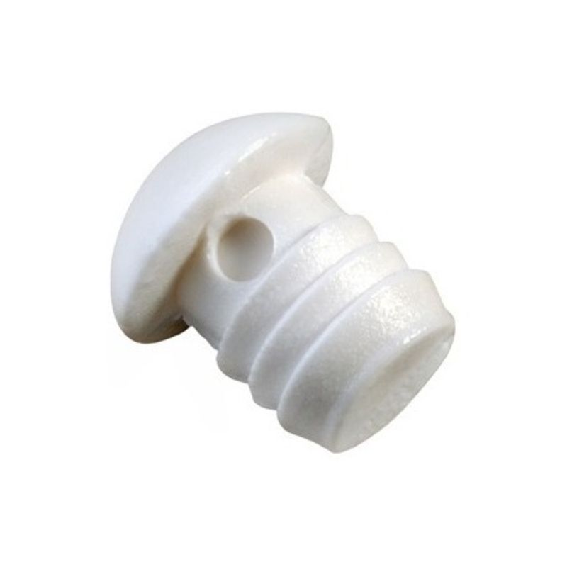 DVP - Tope Goma Puerta Mueble Blanco Bolsa 50 Un