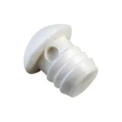 DVP - Tope Goma Puerta Mueble Blanco Bolsa 50 Un