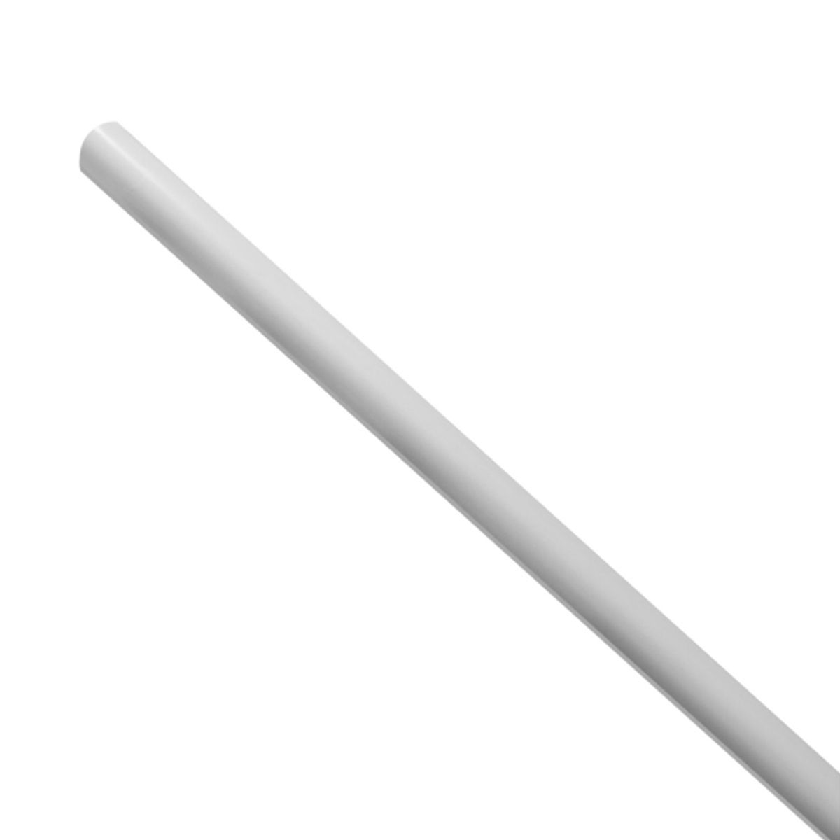 DVP - Barra Baño O Closet Redonda 1'' Blanco 1,8 Metros Dvp