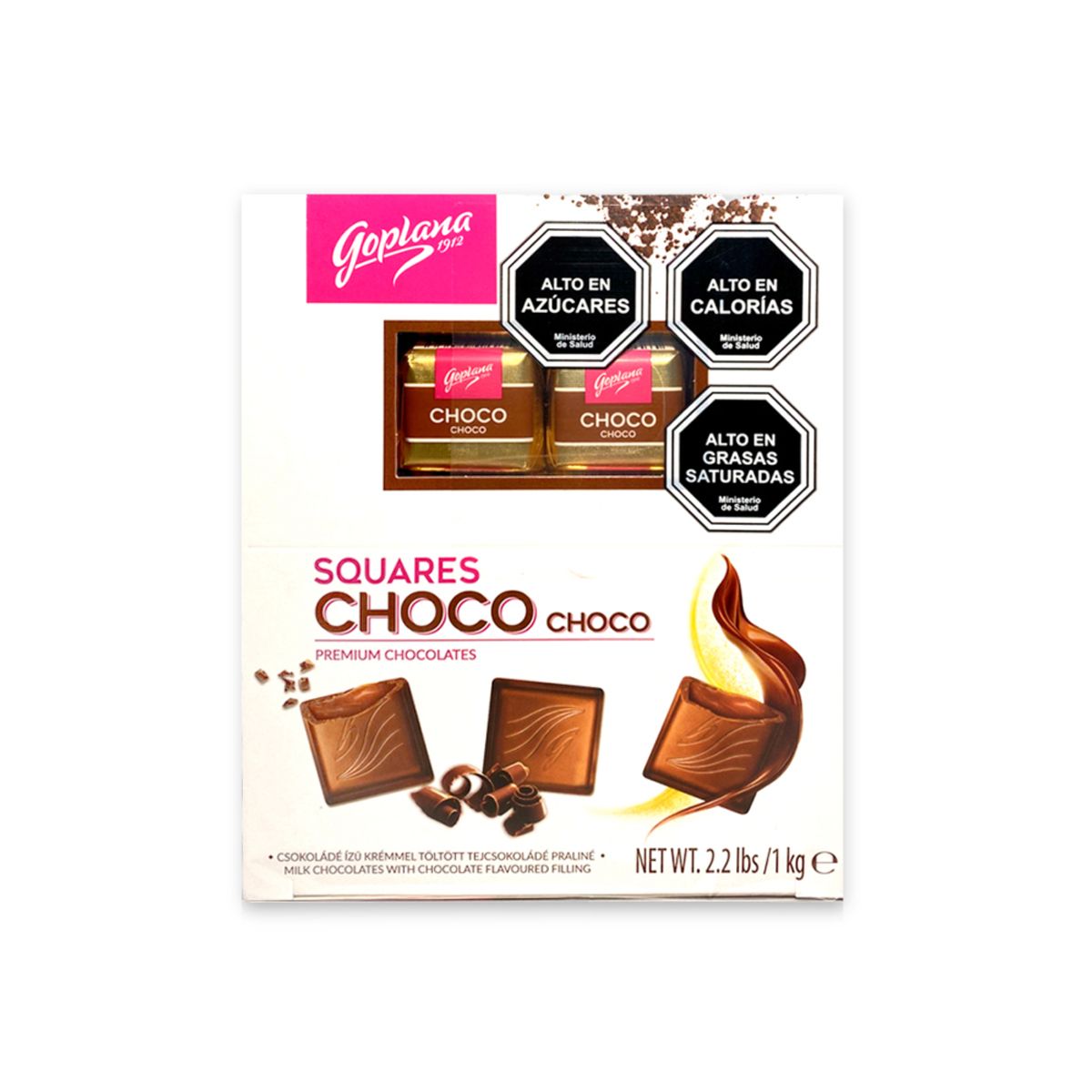 GOPLANA - Bombon Chocolate Goplana 1 Kg Sabor Choco Choco