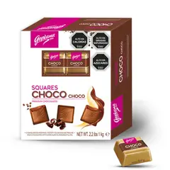 GOPLANA - Bombon Chocolate 1 Kg Sabor Choco Choco