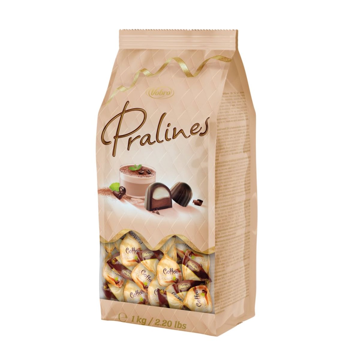 VOBRO - Bombon Chocolate Vobro 1 Kg café