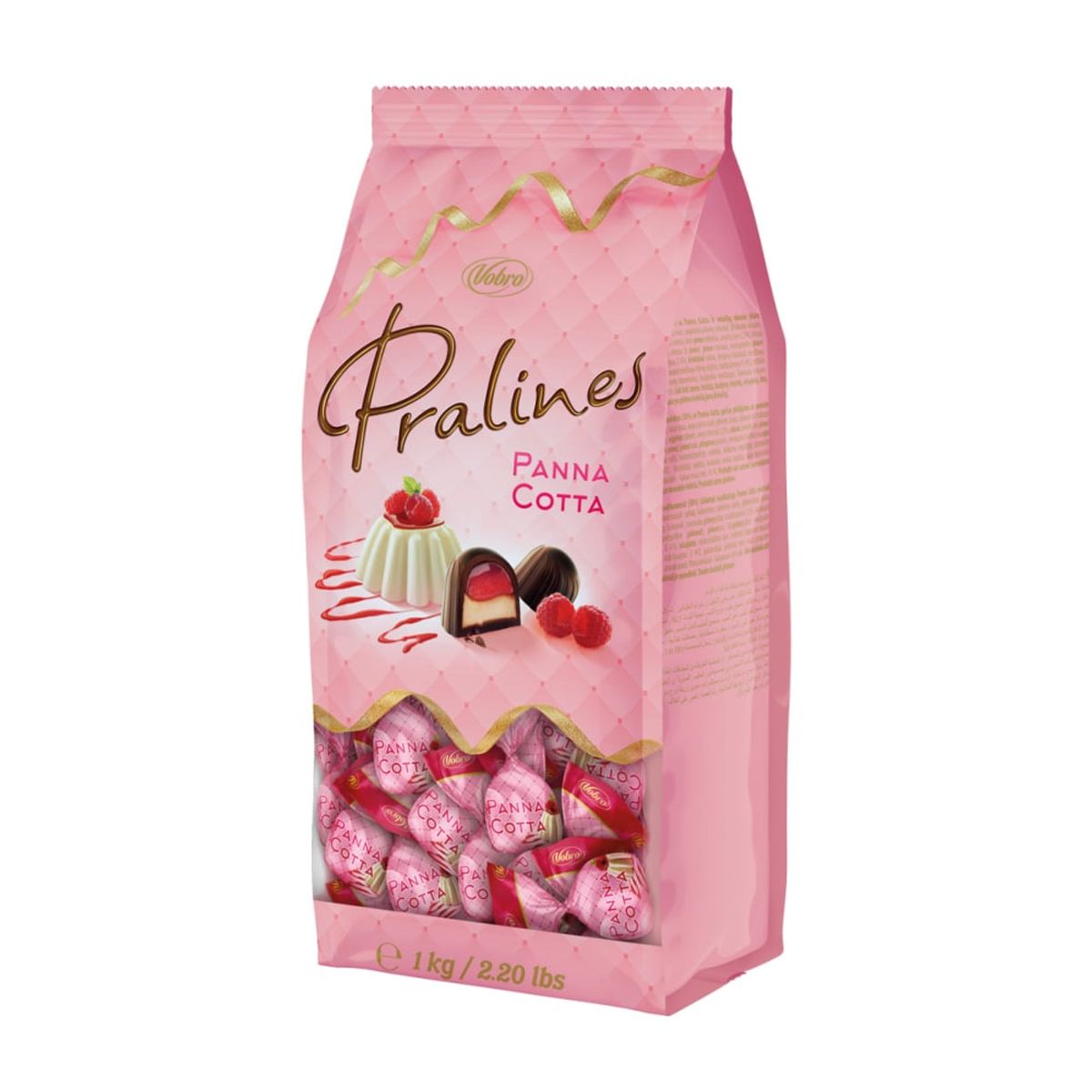 VOBRO - Bombón Chocolate panna cota Vobro 1kg