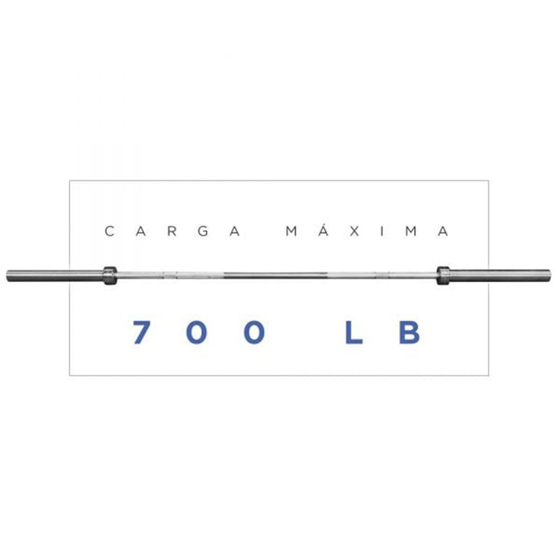 SDFIT - Barra olímpica mujer 17 KG – Resistencia 700 LB – SD-GYCO02
