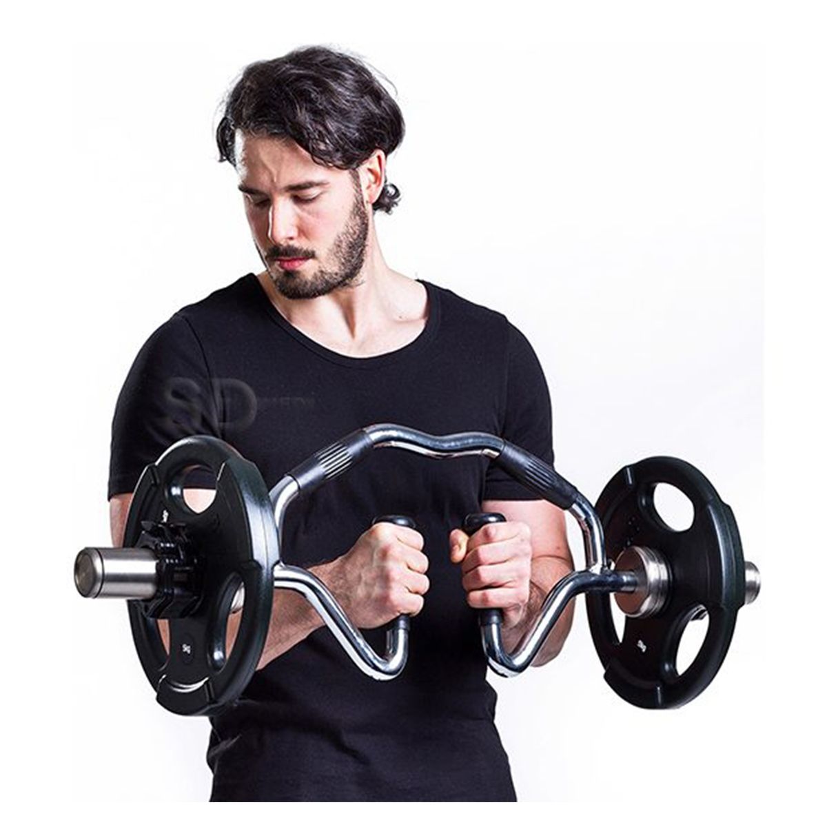 SDFIT - Barra olímpica multi agarre