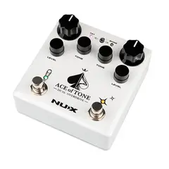 NUX - Pedal de Efecto Overdrive Dual Ace of Tone NDO-5