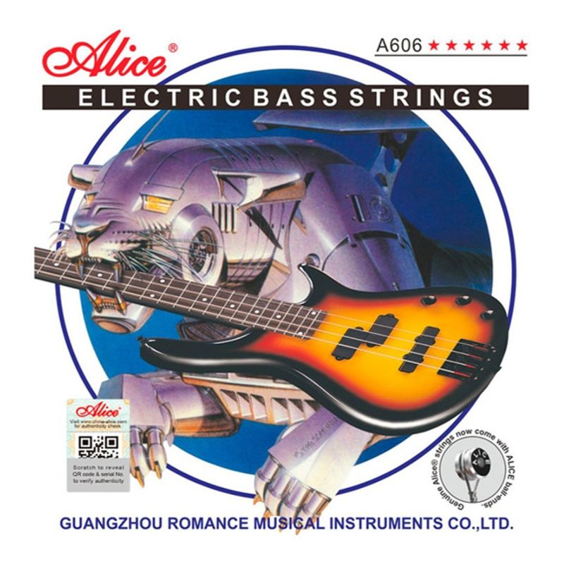 ALICE - Cuerdas Bajo Eléctrico Alice A606M ALICE