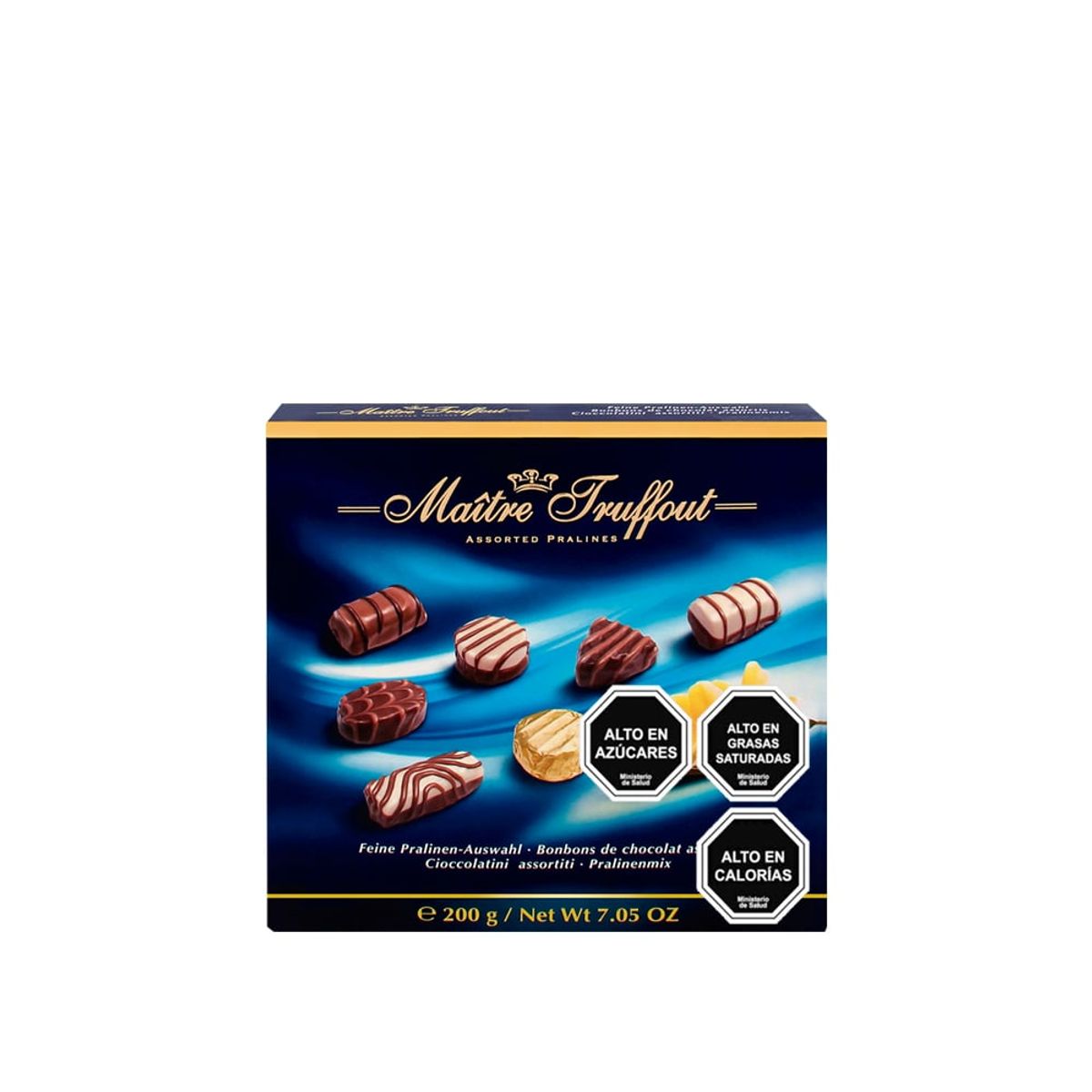 MAITRE TRUFFOUT - Bombones Seleccion Blue Maitre Truffout 200 gr.