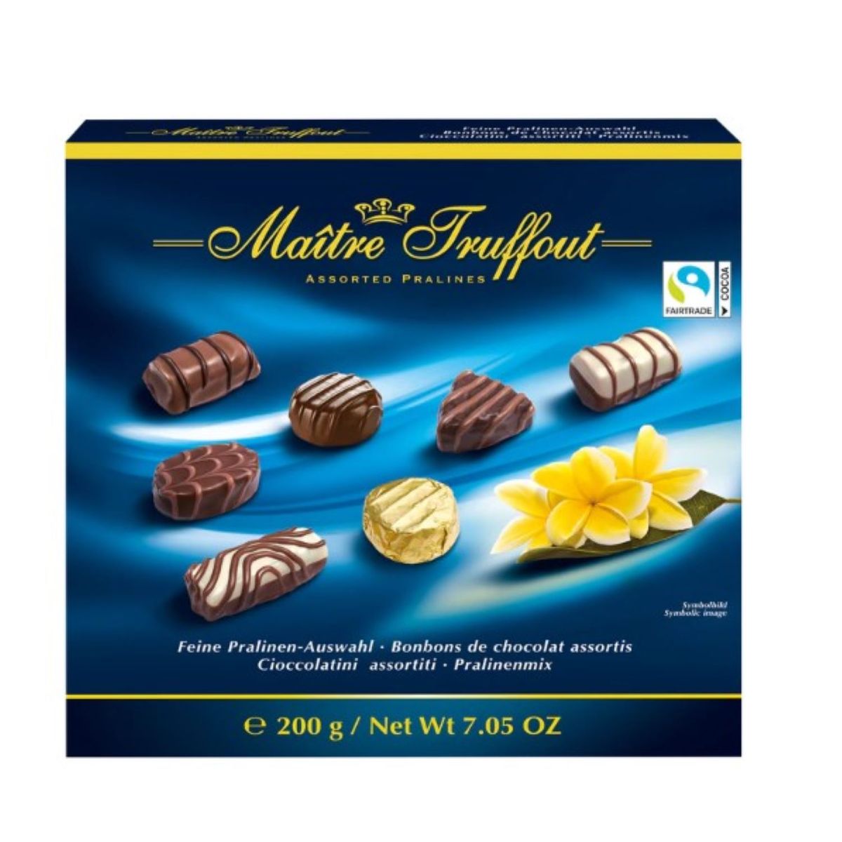 MAITRE TRUFFOUT - Bombones Seleccion Blue Maitre Truffout 200 gr.