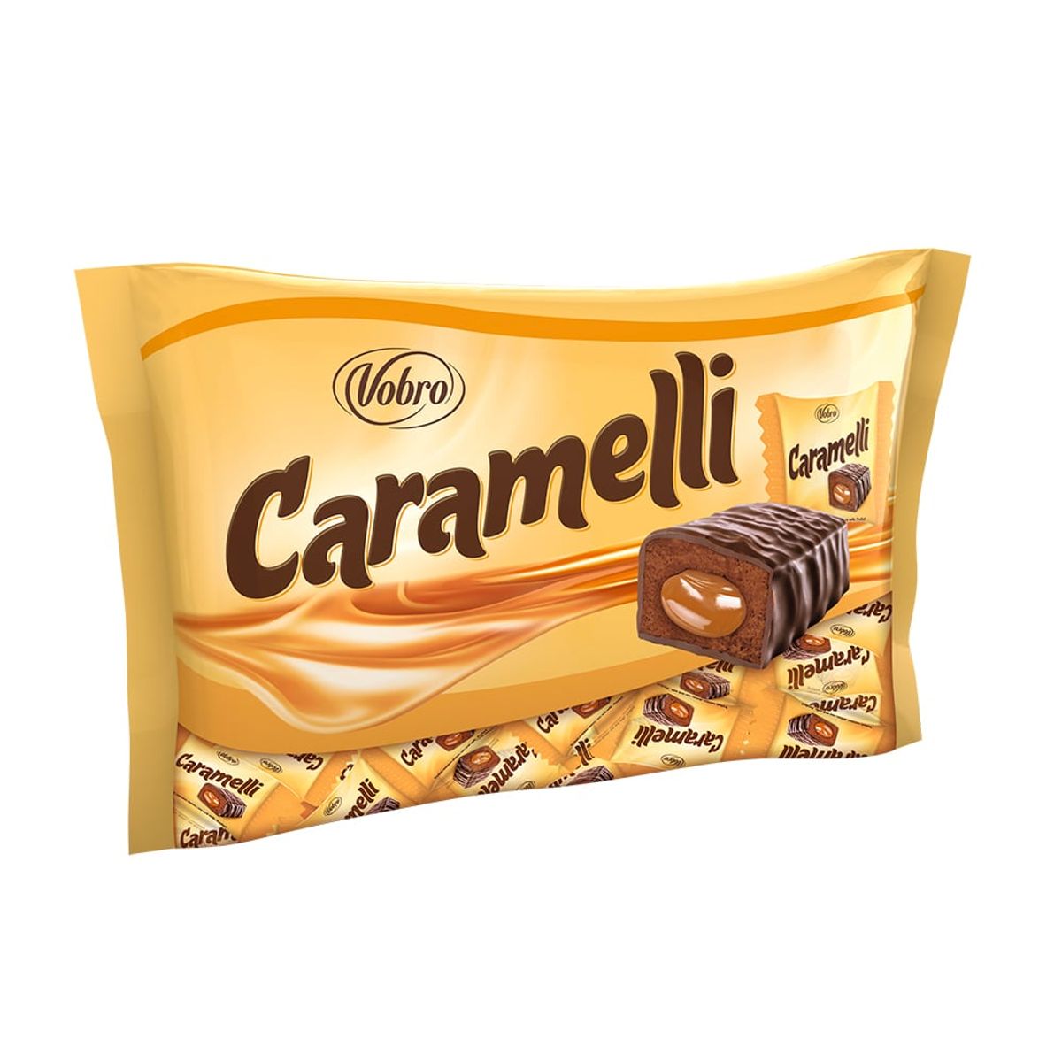 VOBRO - Bombones Vobro Caramelli Relleno De Caramelo 1 Kg