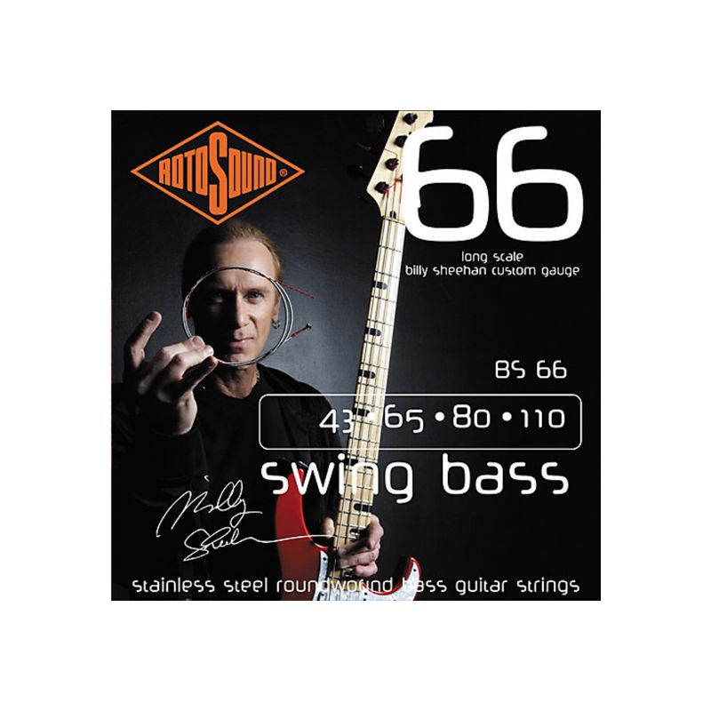ROTOSOUND - Set Bajo Eléctrico Billy Sheehan Bs66