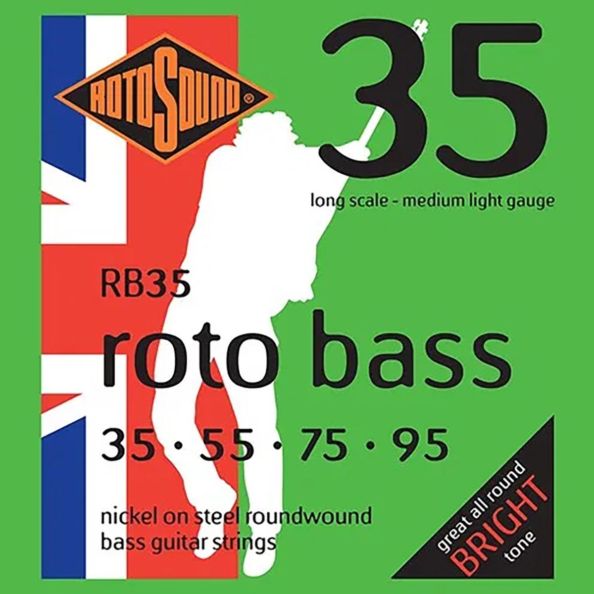 ROTOSOUND - Set Bajo Eléctrico Roto Bass Rb35