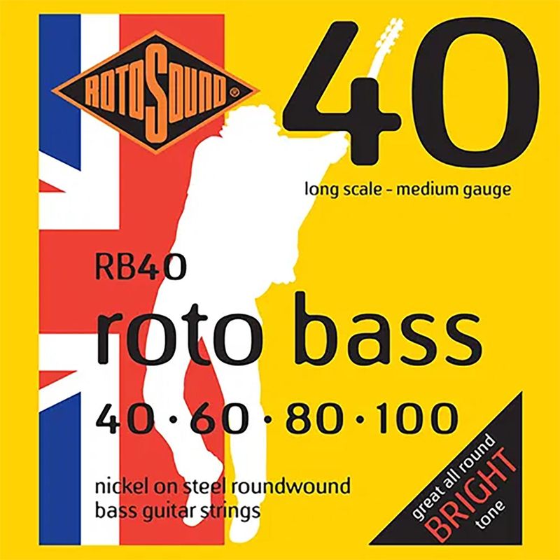 ROTOSOUND - Set Bajo Eléctrico Roto Bass Rb40 ROTOSOUND.