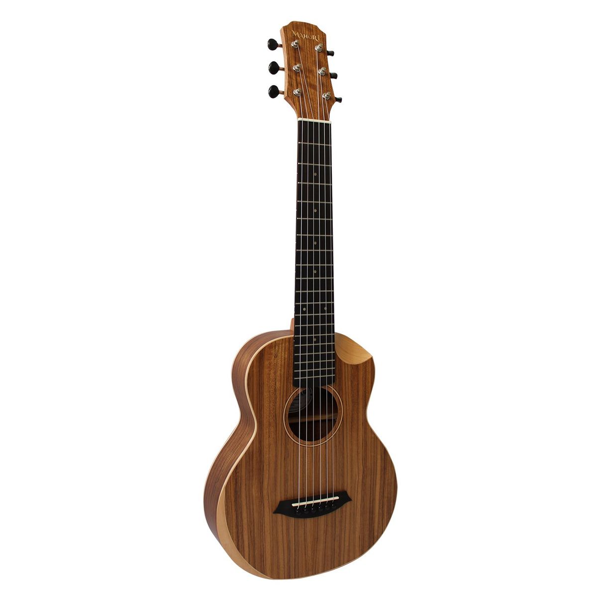 MAHORI - Guitarlele Mahori Walnut Solid Cutaway Mah-45Cw + Funda