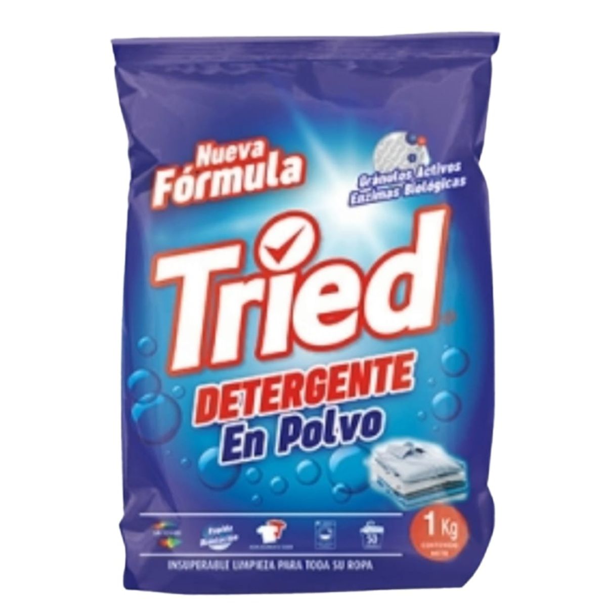 GENERICO - Detergente Tried en Polvo 1Kg