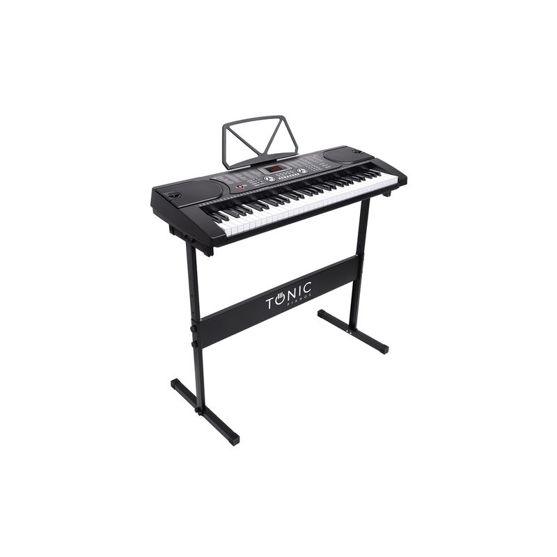 TONIC PIANOS - Teclado Tonic De 61 Teclas + Stand Ton-600 Tonic