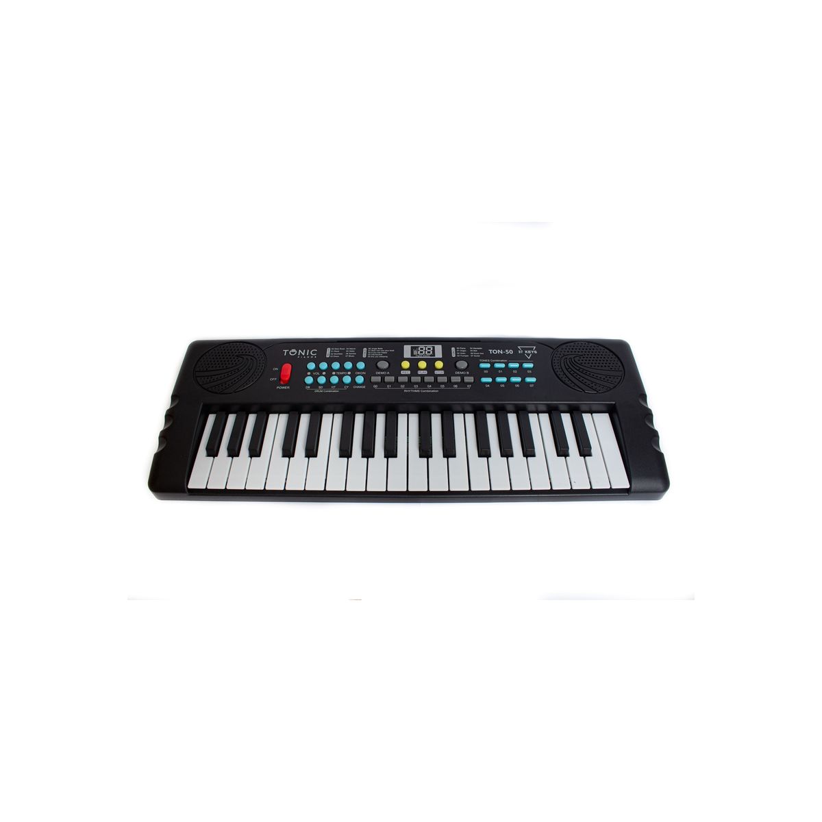 TONIC PIANOS - Teclado Musical Piano 37 Notas Ton-50 Tonic