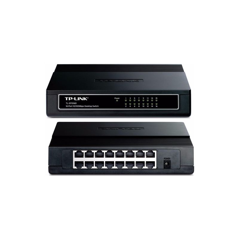 TP LINK - Switch 16 Puertos 10/100 Mbps Tp-link Tl-sf1016d TP LINK