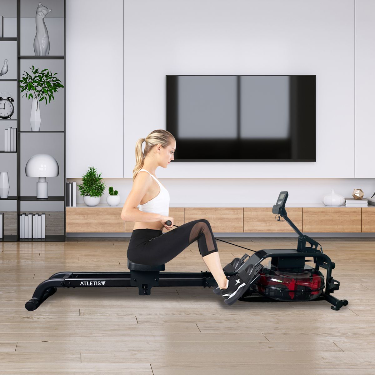 ATLETIS - Remadora de Agua Atletis Max A306 Negro