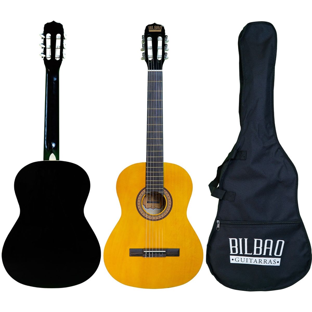BILBAO - Guitarra Clásica Bilbao BIL-44-NT + Funda