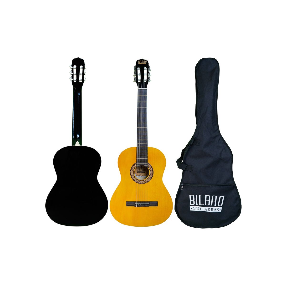BILBAO - Guitarra Clásica Bilbao BIL-44-NT + Funda