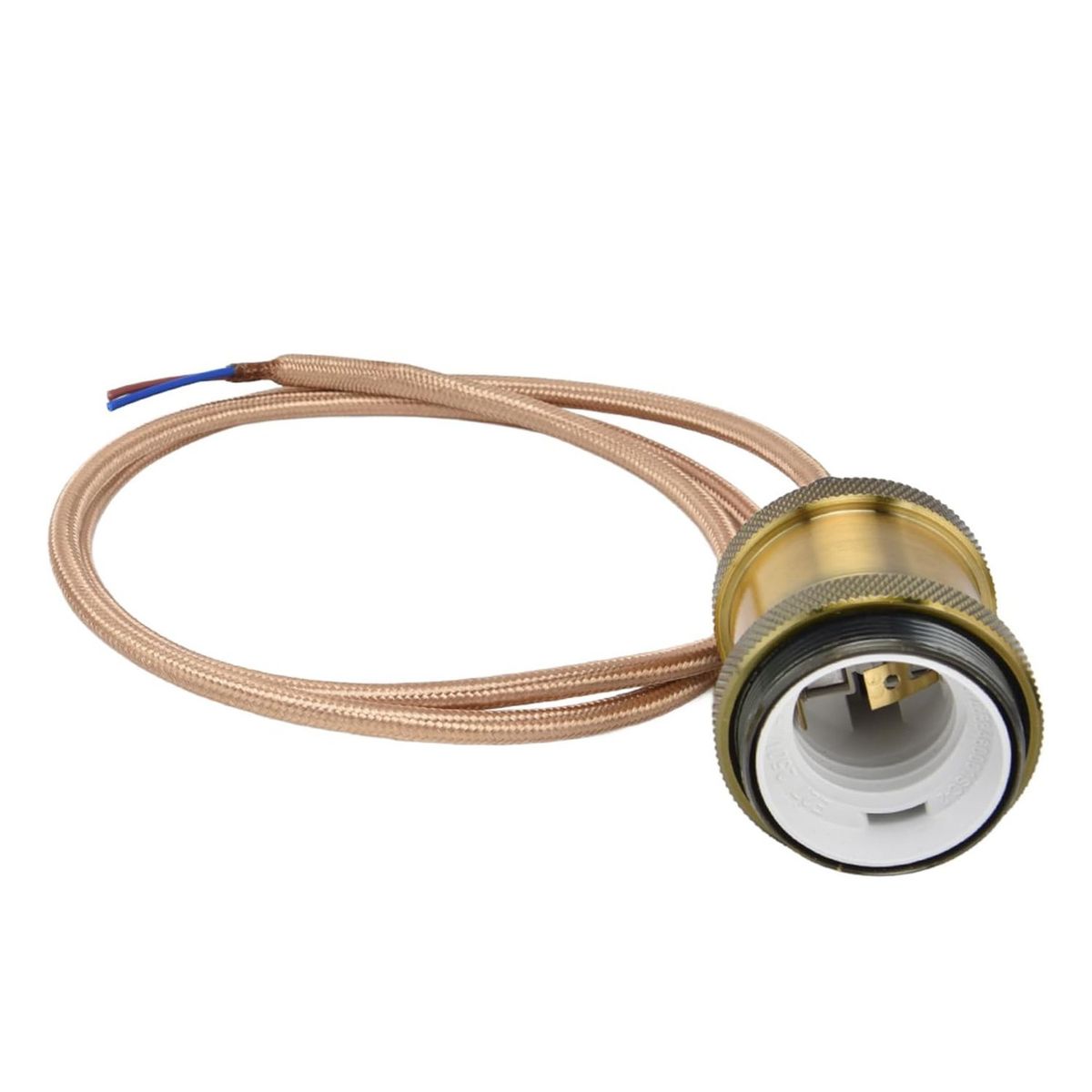 HB LEDS - Pack 3 Soquetes E-27 Retro Dorado Vintage