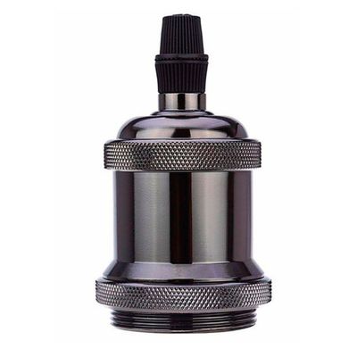 Imagen 2 del producto Pack 3 Soquetes E-27 Retro Plateado Vintage