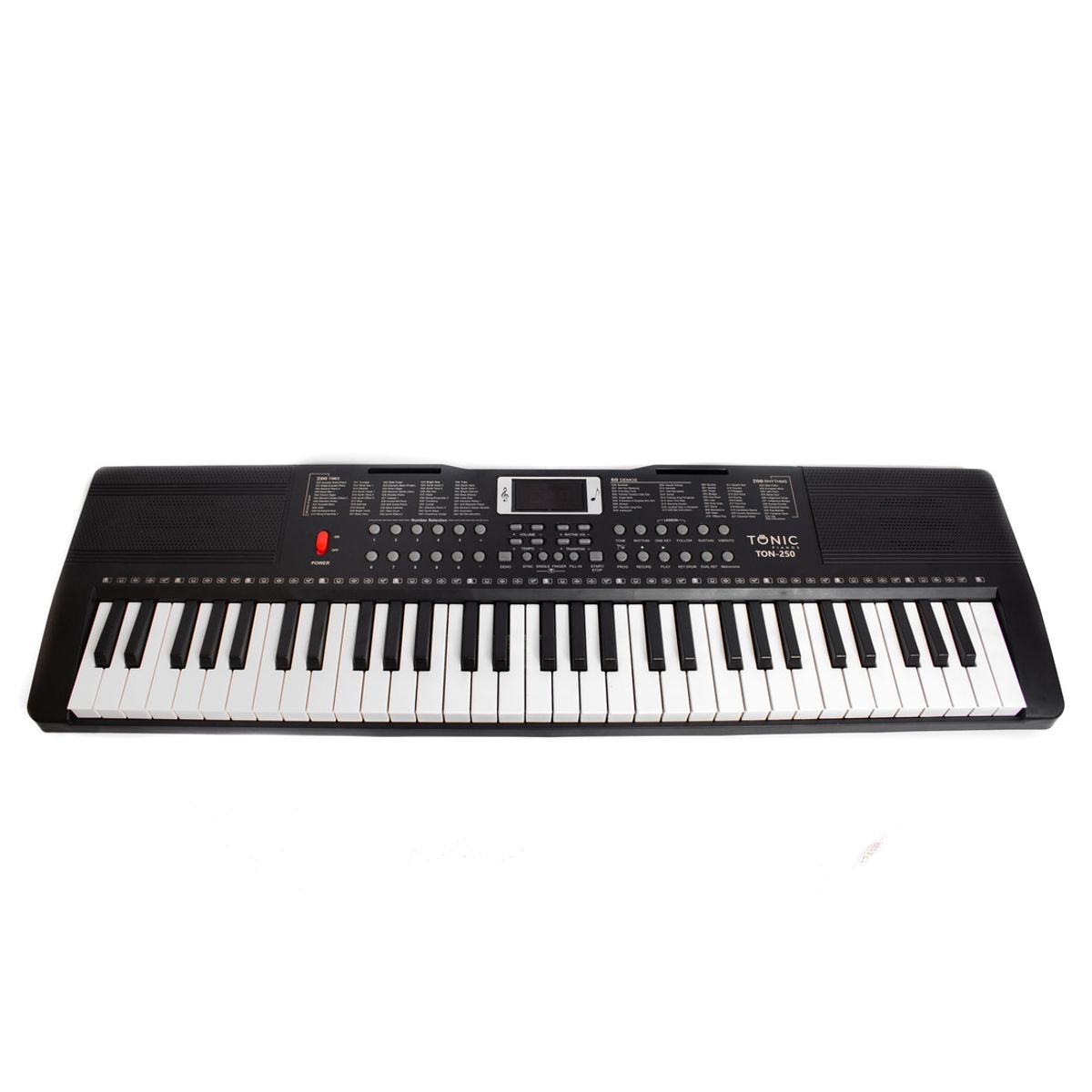 TONIC PIANOS - Teclado Musical Piano 61 Notas Ton-250 Tonic
