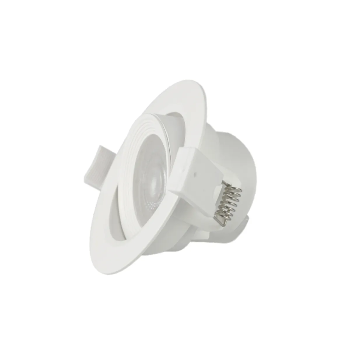 HB LEDS - Foco Basculante LED Embutido Spot 6 ,5W 6500K Redondo Para Cielo